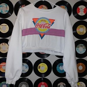 Coca-Cola cropped long sleeve
